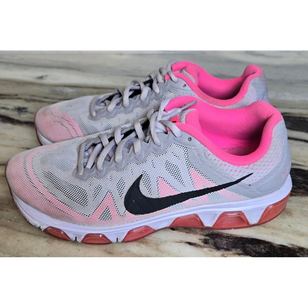 Nike Women's Air Max‎ Tailwind 7 Running Shoes Gray and Pink SZ 9.5 - Picture 4 of 7